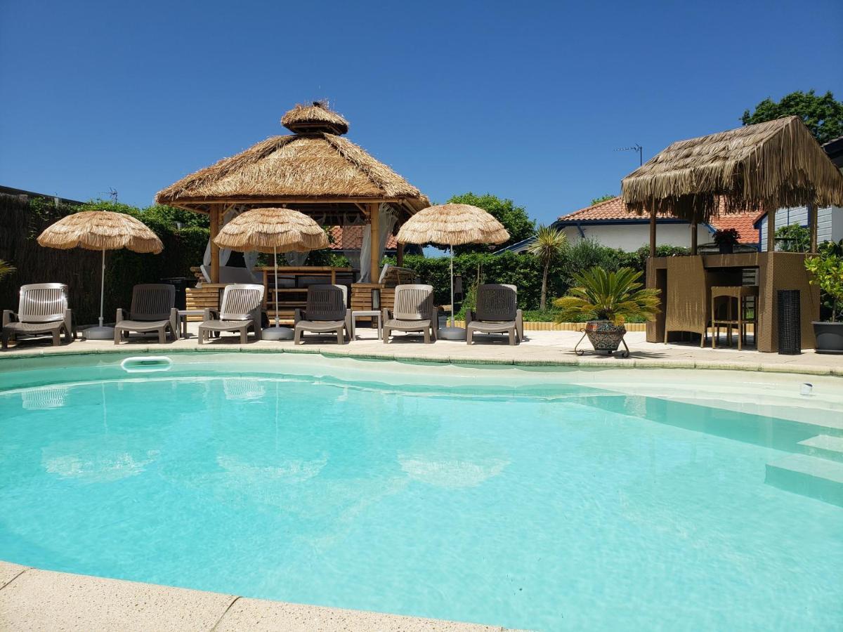 Studio Zure Ondoan - Spa Et Piscine Chauffee Tarnos Exterior photo